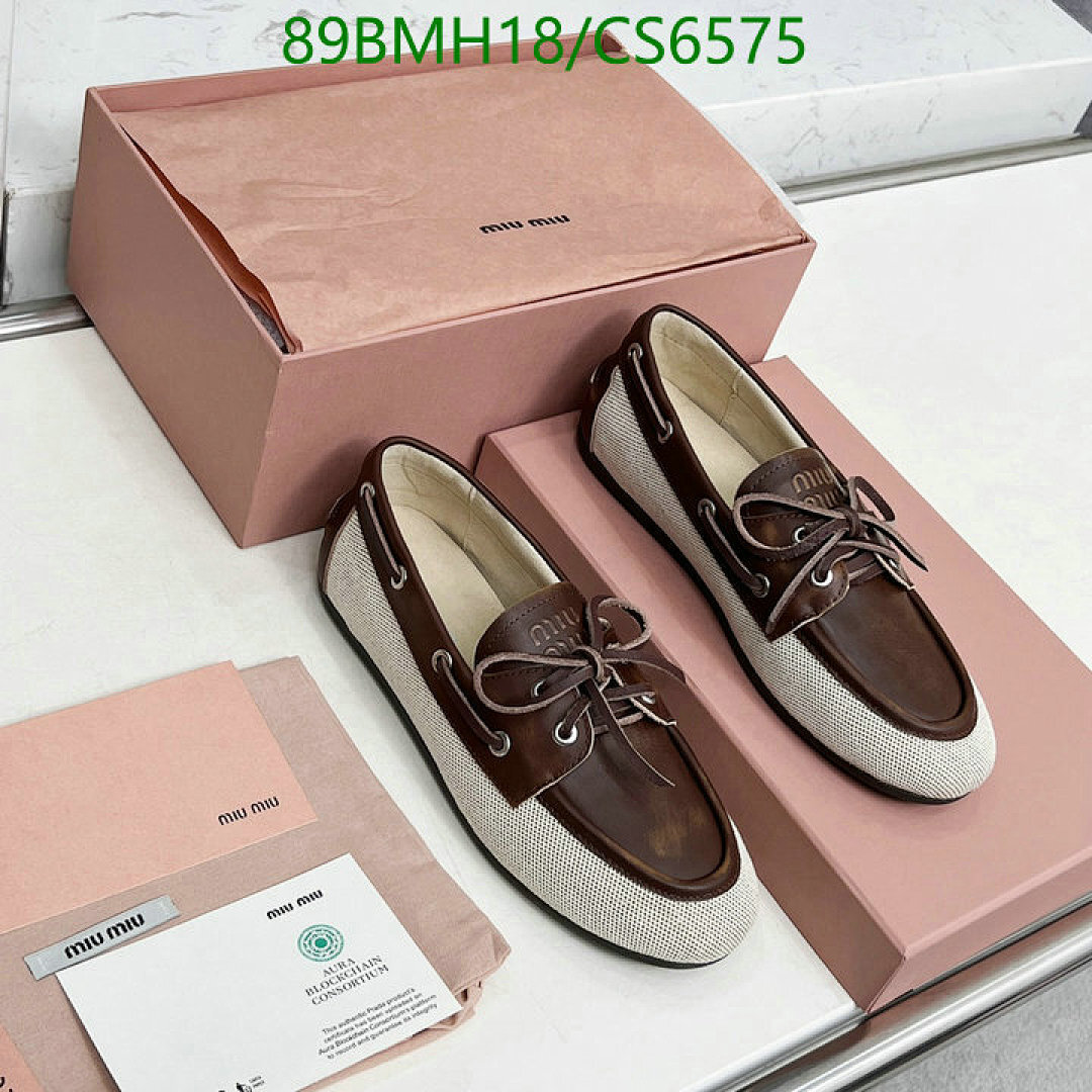 Miu Miu-Women Shoes Code: CS6575 $: 89USD