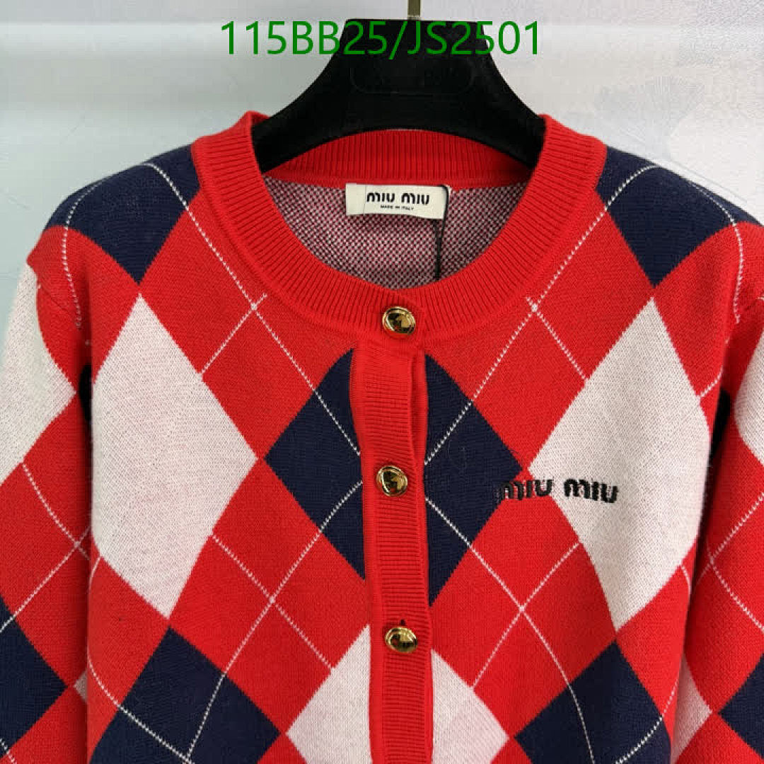 MIUMIU-Clothing Code: JS2501 $: 115USD