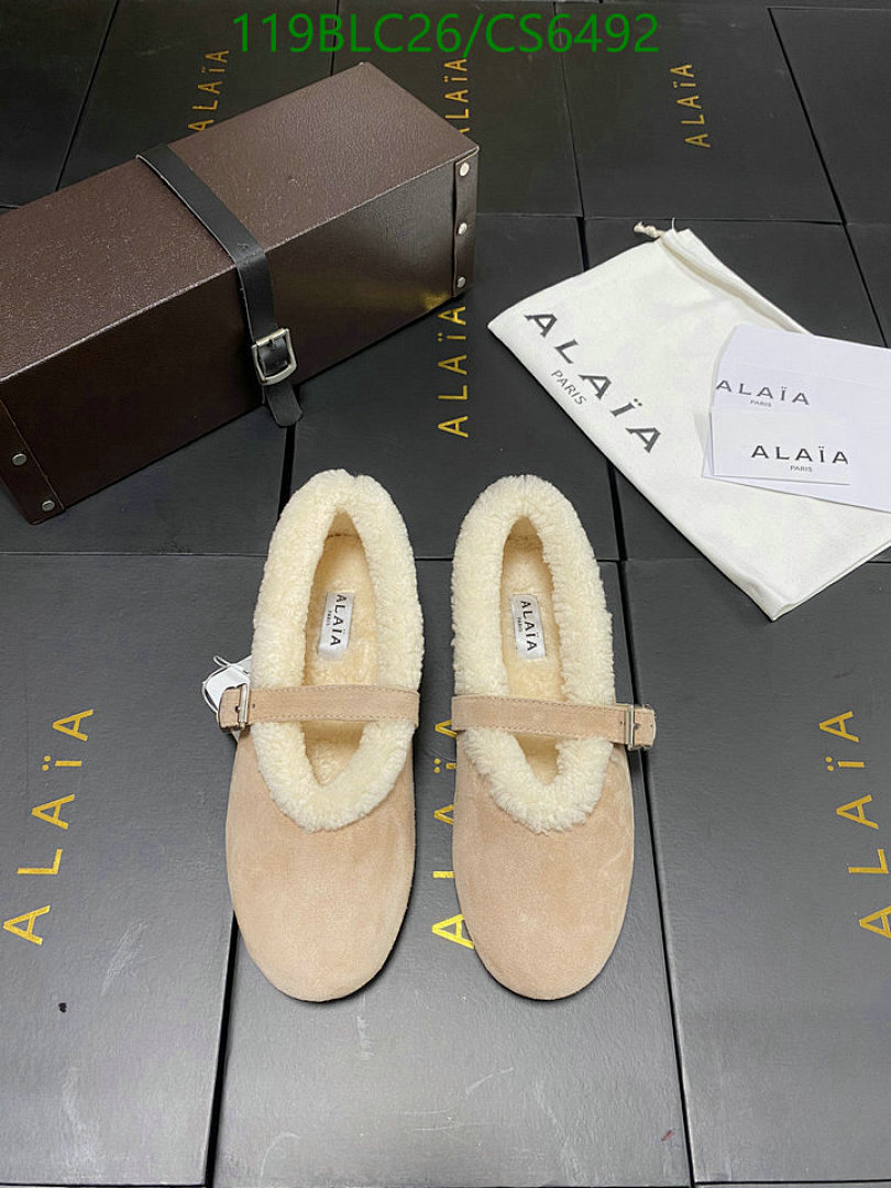 ALAIA-Women Shoes Code: CS6492 $: 119USD