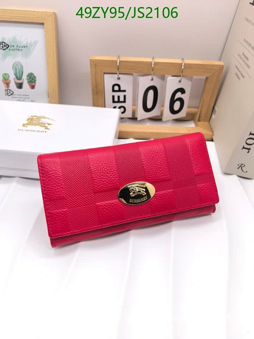 Burberry-Wallet-4A Quality Code: JS2106 $: 49USD