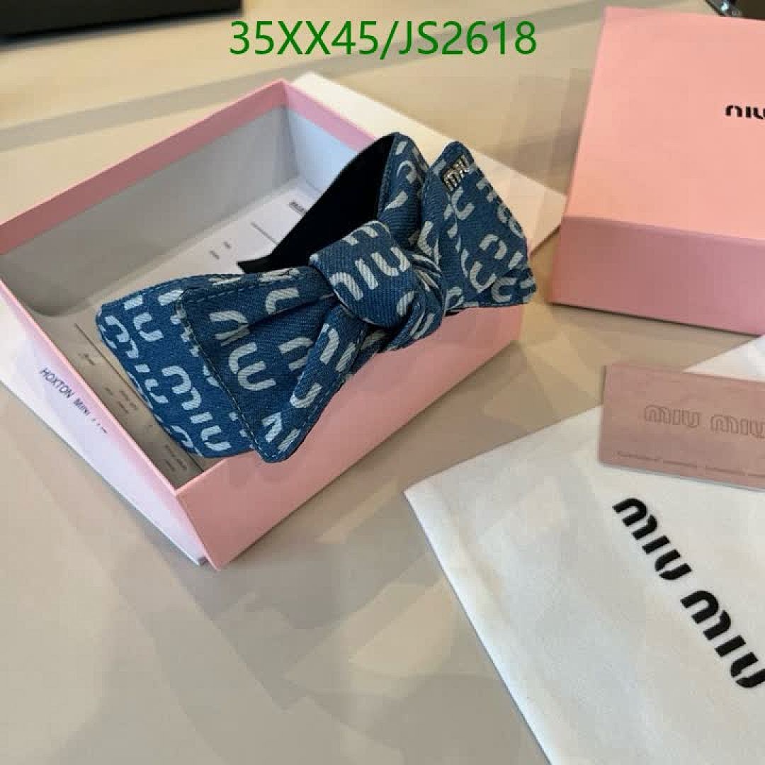 MIU MIU-Headband Code: JS2618 $: 35USD