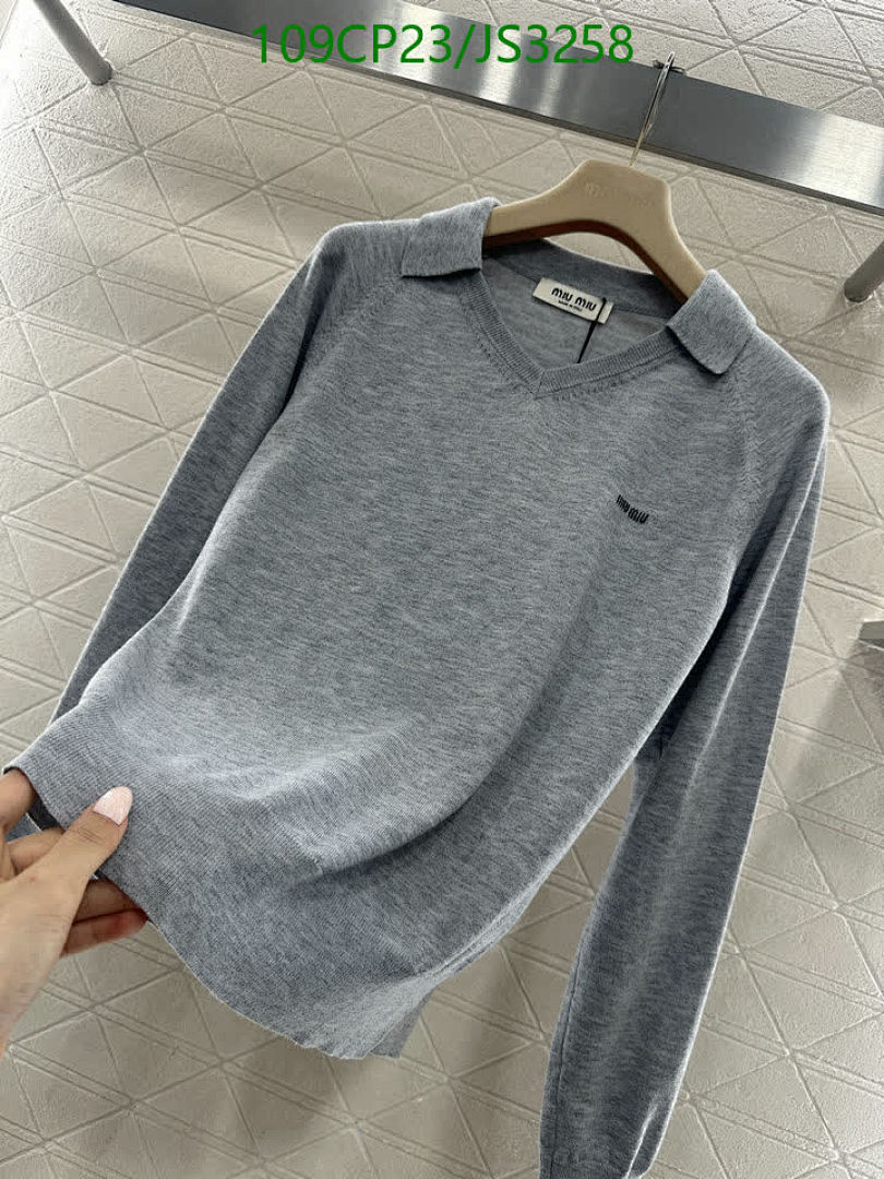 MIUMIU-Clothing Code: JS3258 $: 109USD