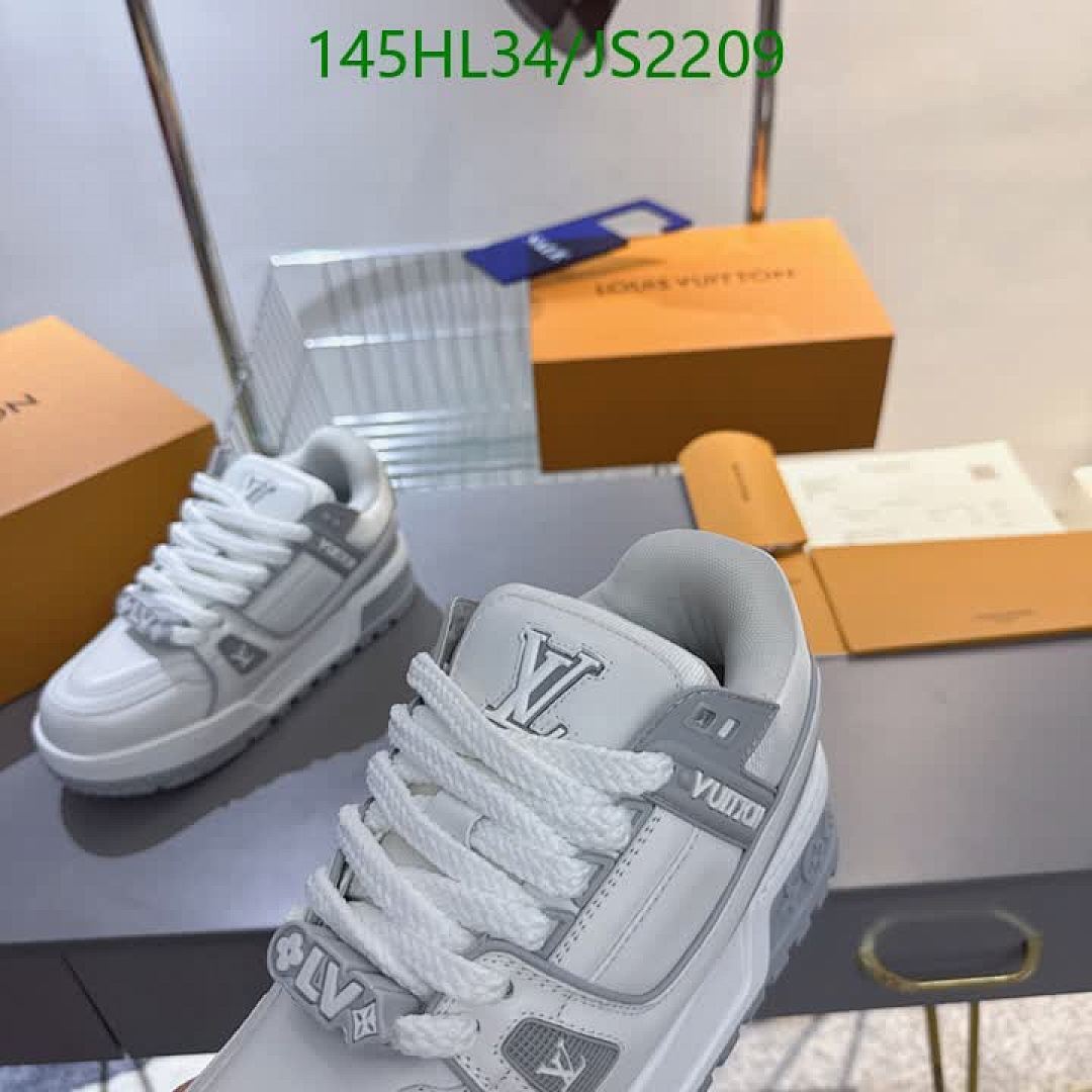 LV-Men shoes Code: JS2209 $: 145USD