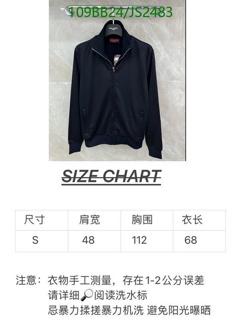 Gucci-Clothing Code: JS2483 $: 109USD