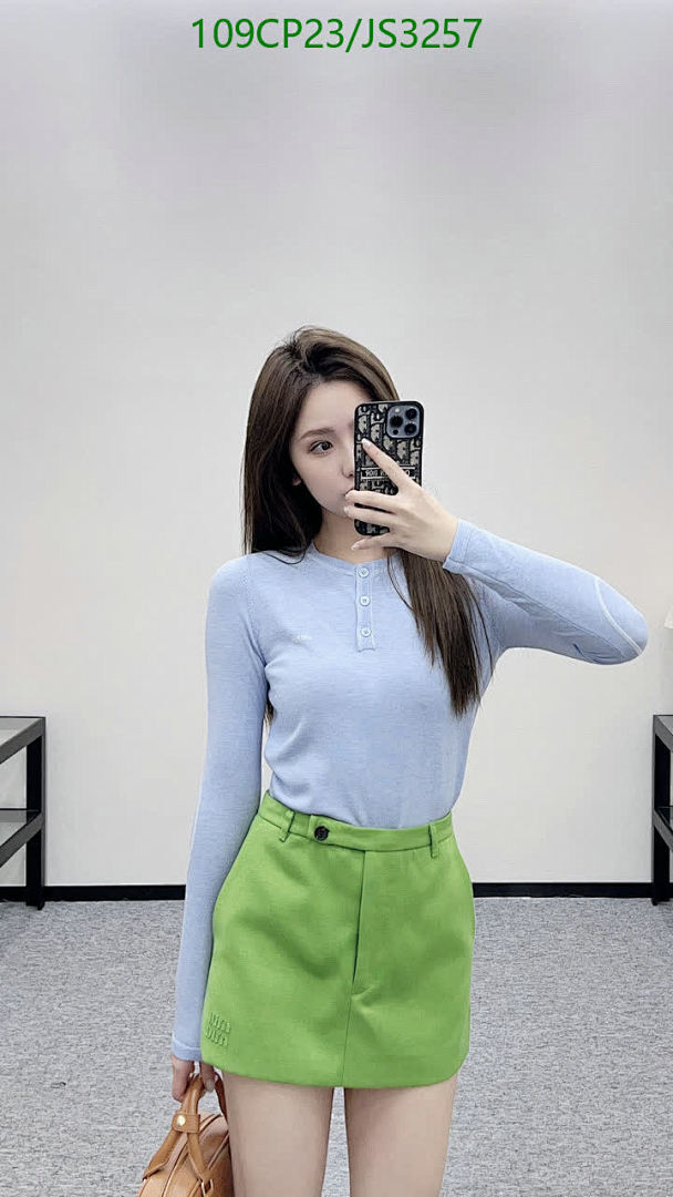 MIUMIU-Clothing Code: JS3257 $: 109USD
