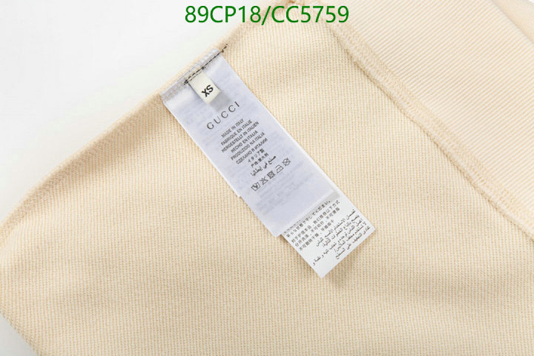 Gucci-Clothing Code: CC5759 $: 89USD
