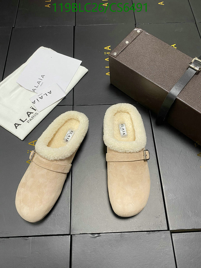 ALAIA-Women Shoes Code: CS6491 $: 119USD