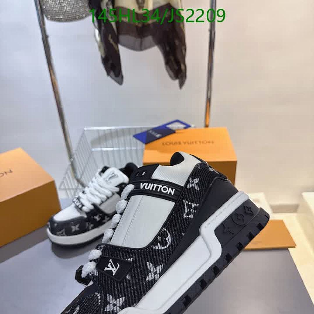 LV-Men shoes Code: JS2209 $: 145USD