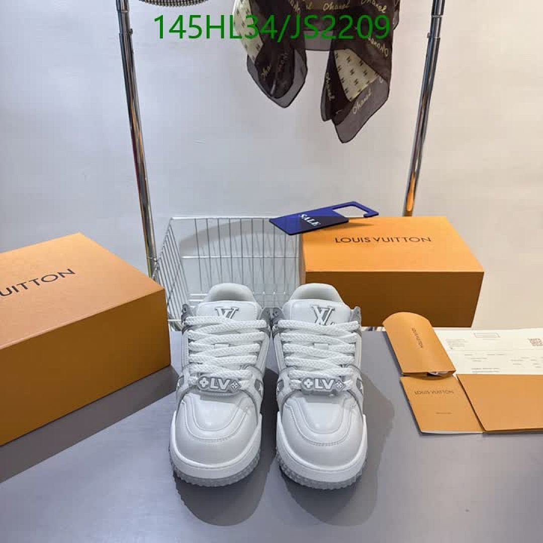 LV-Men shoes Code: JS2209 $: 145USD