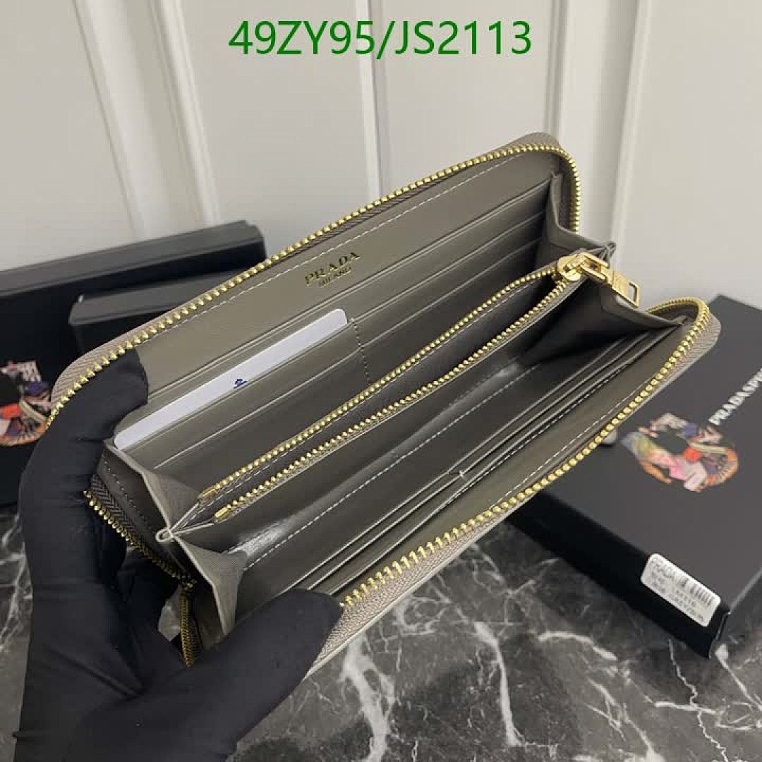 Prada-Wallet-4A Quality Code: JS2113 $: 49USD