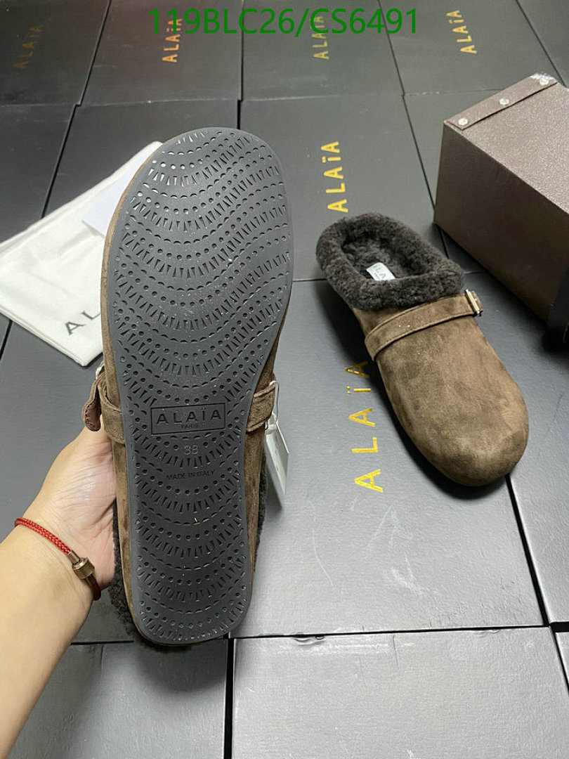 ALAIA-Women Shoes Code: CS6491 $: 119USD