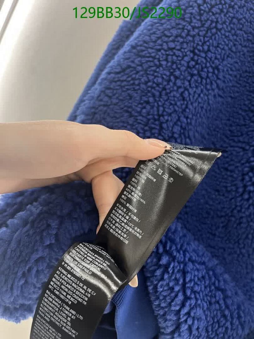 Balenciaga-Clothing Code: JS2290 $: 129USD