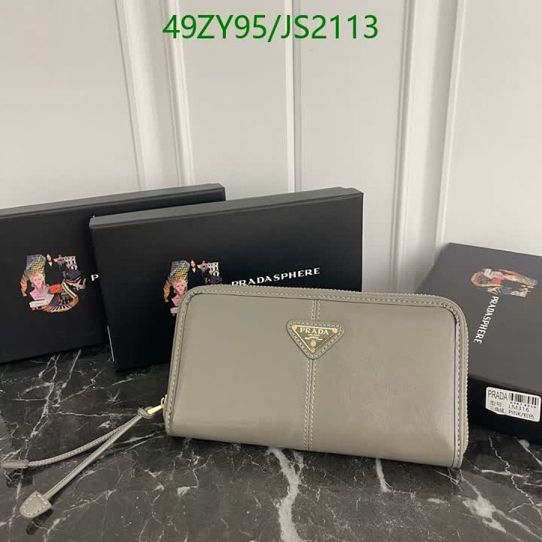 Prada-Wallet-4A Quality Code: JS2113 $: 49USD
