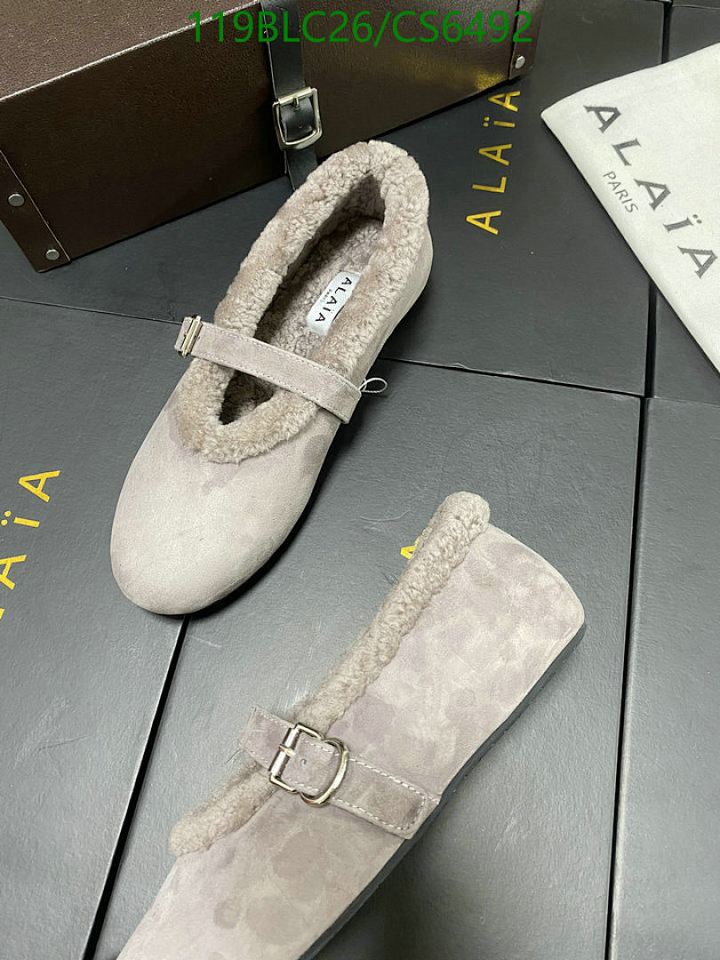ALAIA-Women Shoes Code: CS6492 $: 119USD