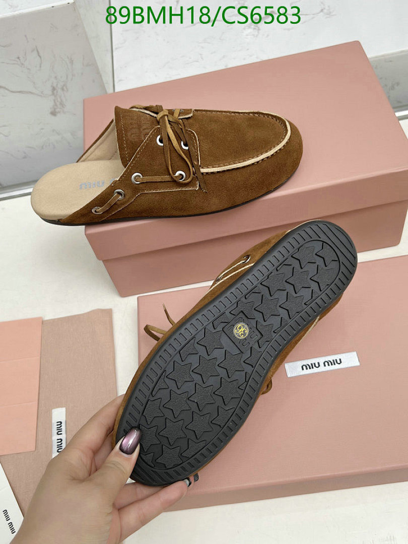 Miu Miu-Women Shoes Code: CS6583 $: 89USD