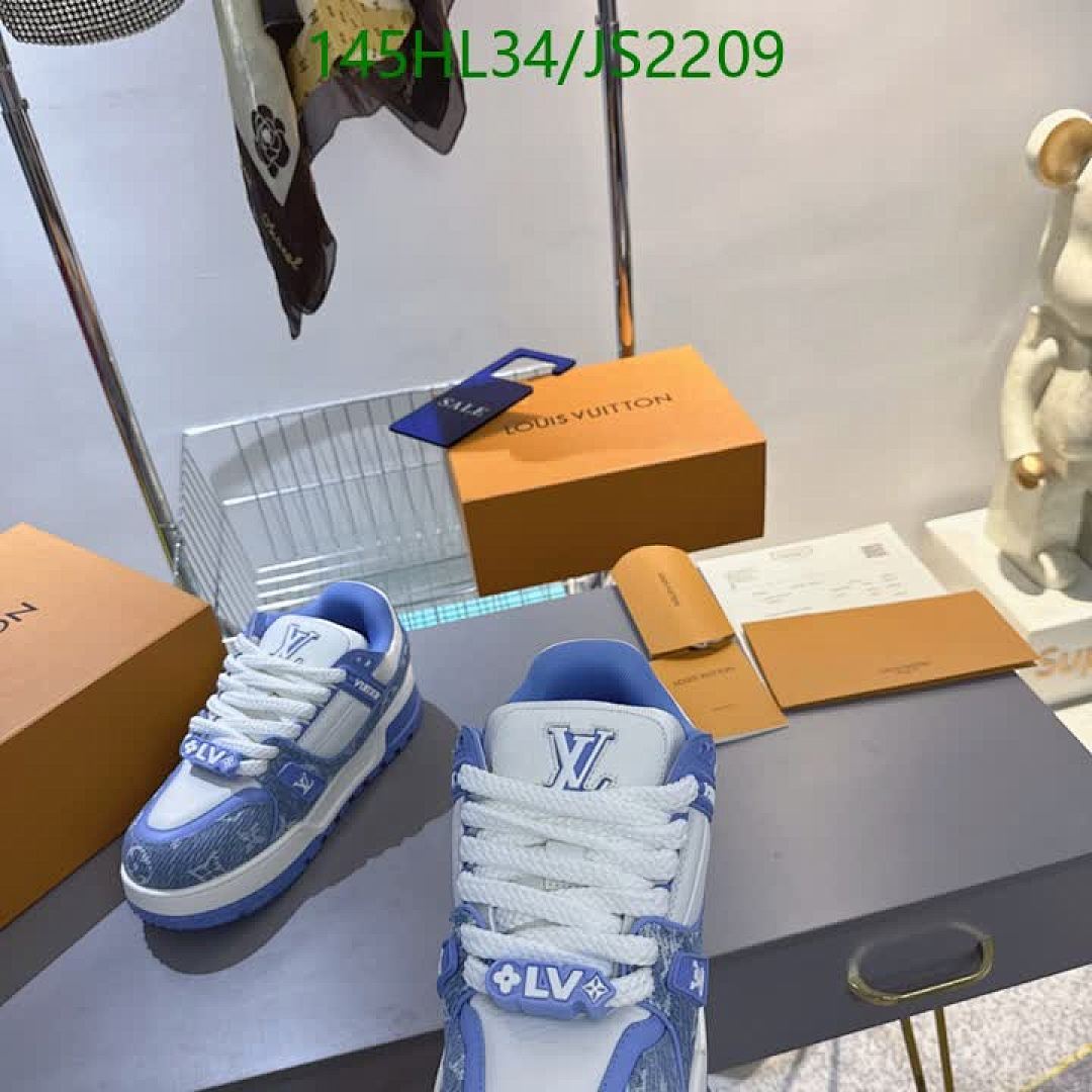 LV-Men shoes Code: JS2209 $: 145USD