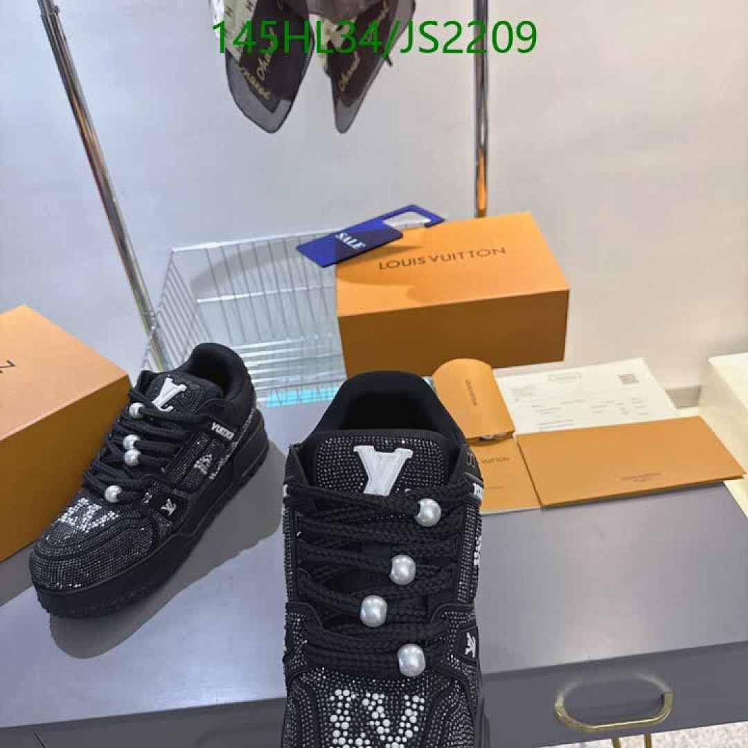LV-Men shoes Code: JS2209 $: 145USD