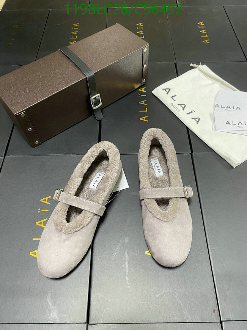 ALAIA-Women Shoes Code: CS6492 $: 119USD