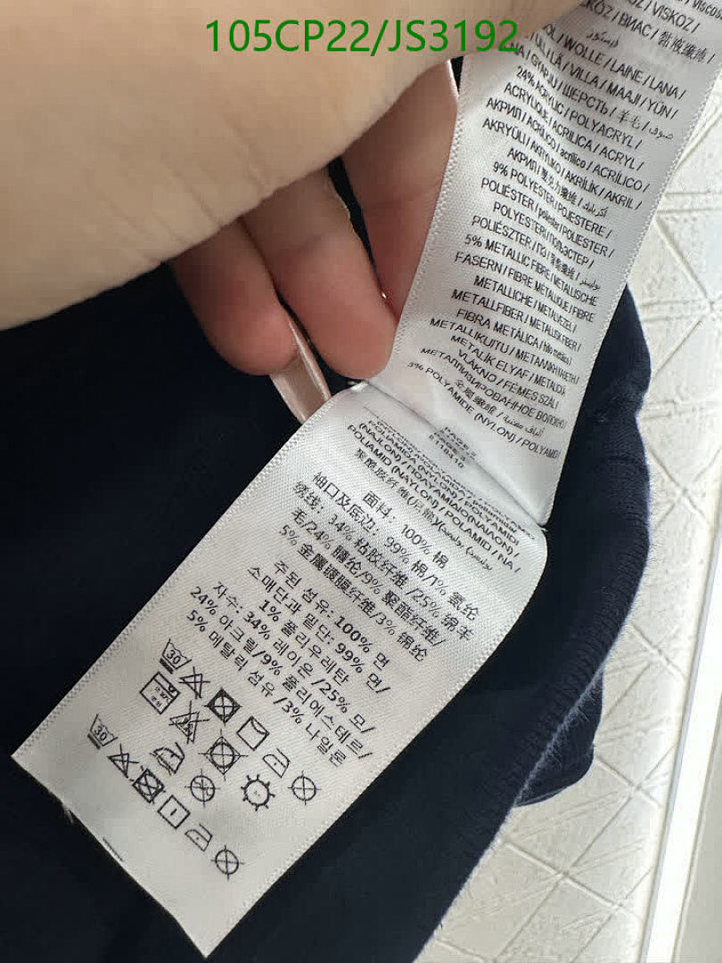 Burberry-Clothing Code: JS3192 $: 105USD