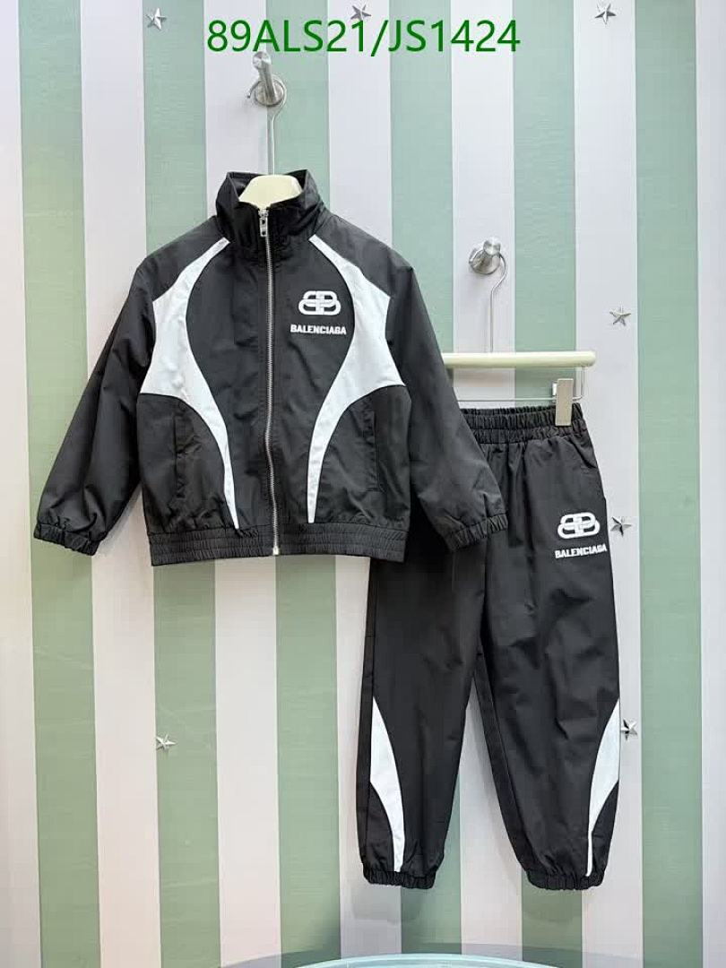 Balenciaga-Kids Clothing Code: JS1424 $: 89USD