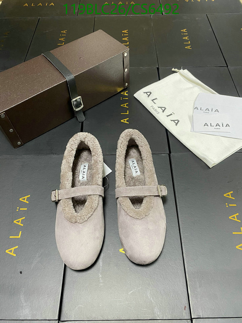ALAIA-Women Shoes Code: CS6492 $: 119USD