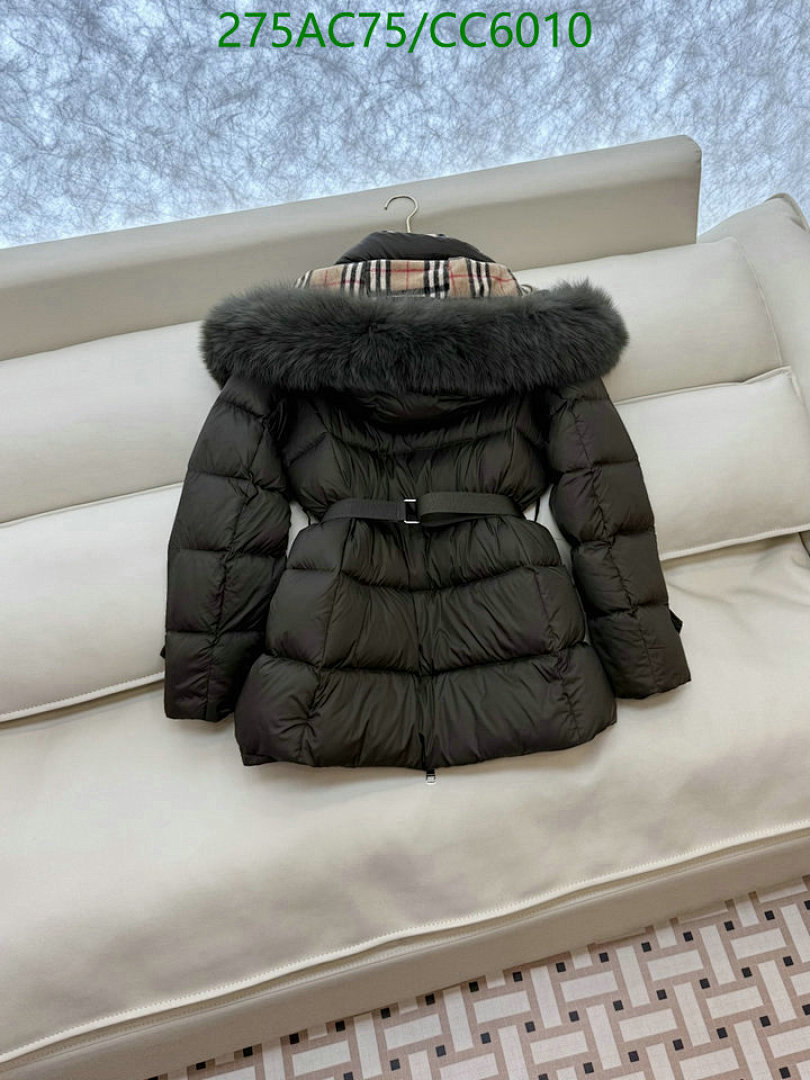 Burberry-Down jacket Women Code: CC6010 $: 275USD