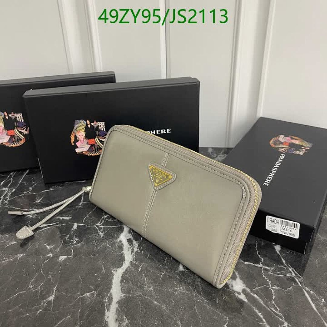 Prada-Wallet-4A Quality Code: JS2113 $: 49USD
