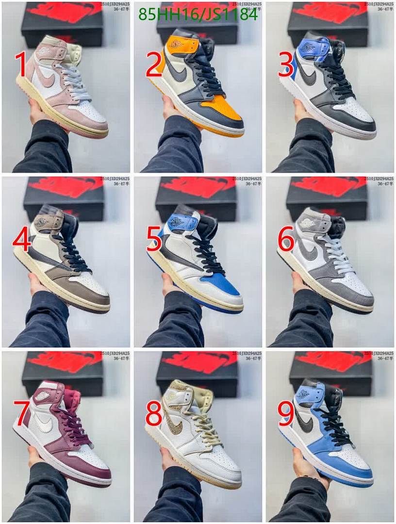 Air Jordan-Women Shoes Code: JS1184 $: 85USD