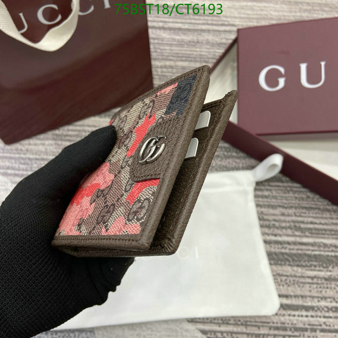 Gucci-Wallet Mirror Quality Code: CT6193 $: 75USD