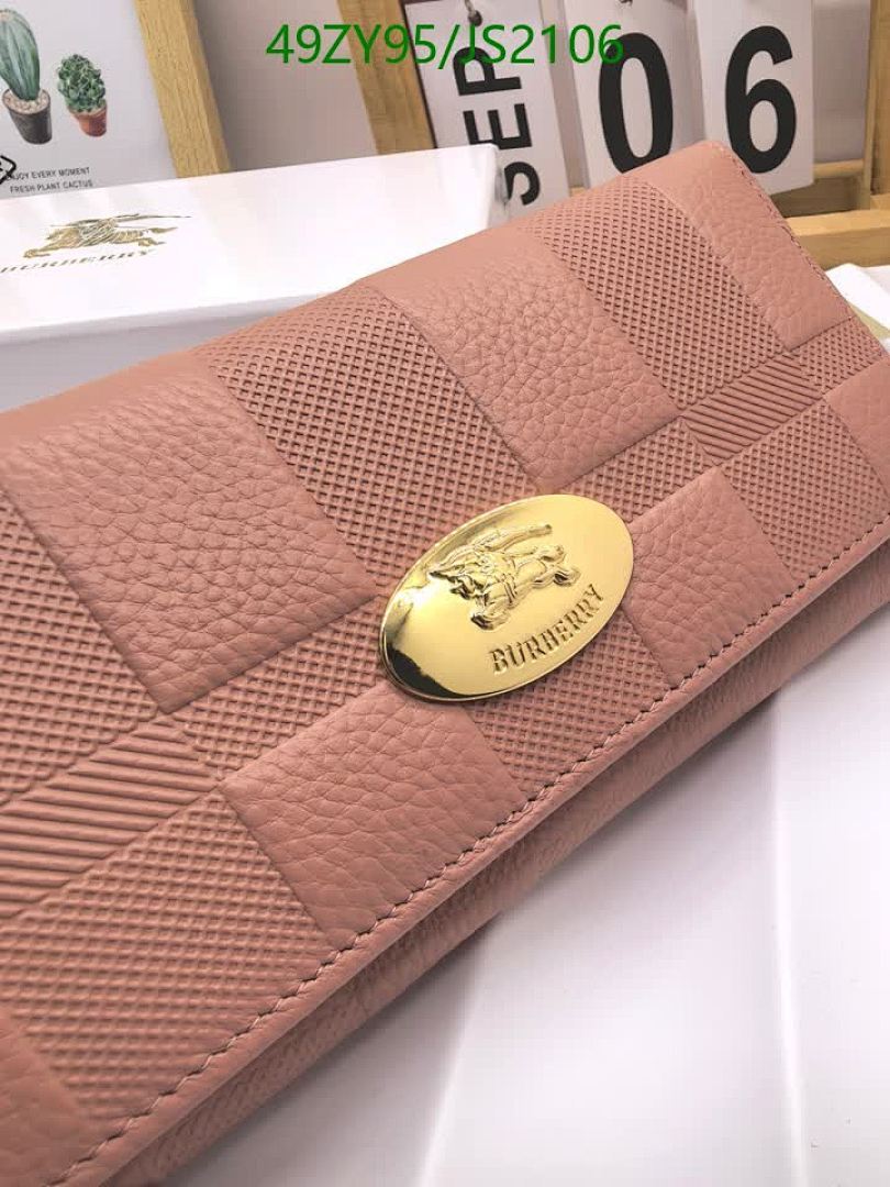 Burberry-Wallet-4A Quality Code: JS2106 $: 49USD
