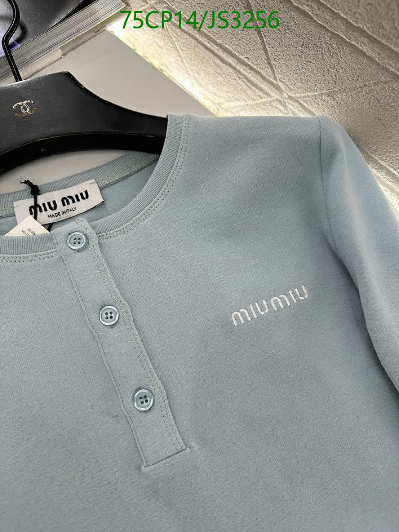 MIUMIU-Clothing Code: JS3256 $: 75USD