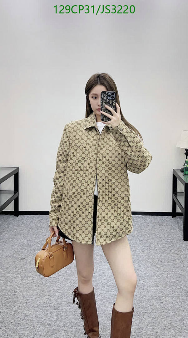 Gucci-Clothing Code: JS3220 $: 129USD