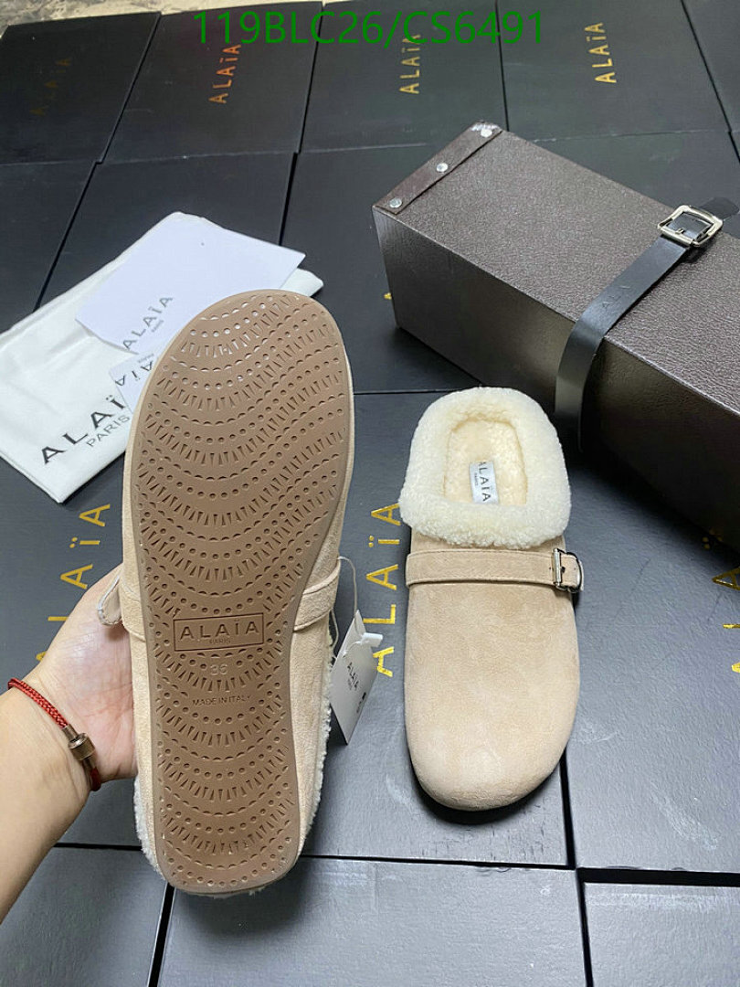 ALAIA-Women Shoes Code: CS6491 $: 119USD