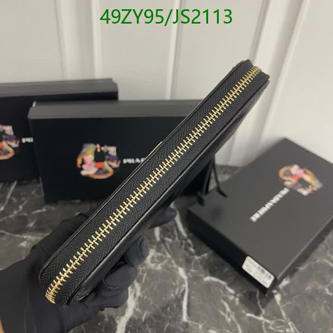 Prada-Wallet-4A Quality Code: JS2113 $: 49USD