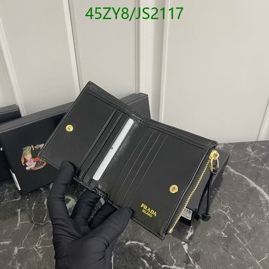Prada-Wallet-4A Quality Code: JS2117 $: 45USD