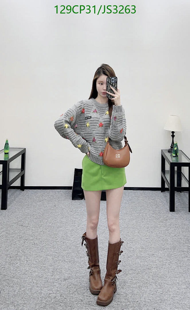 MIUMIU-Clothing Code: JS3263 $: 129USD