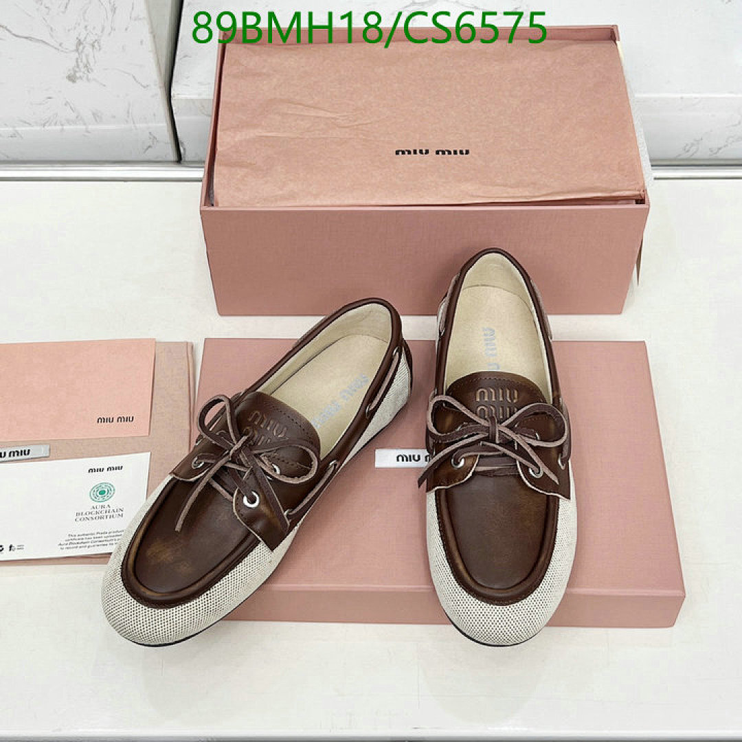Miu Miu-Women Shoes Code: CS6575 $: 89USD