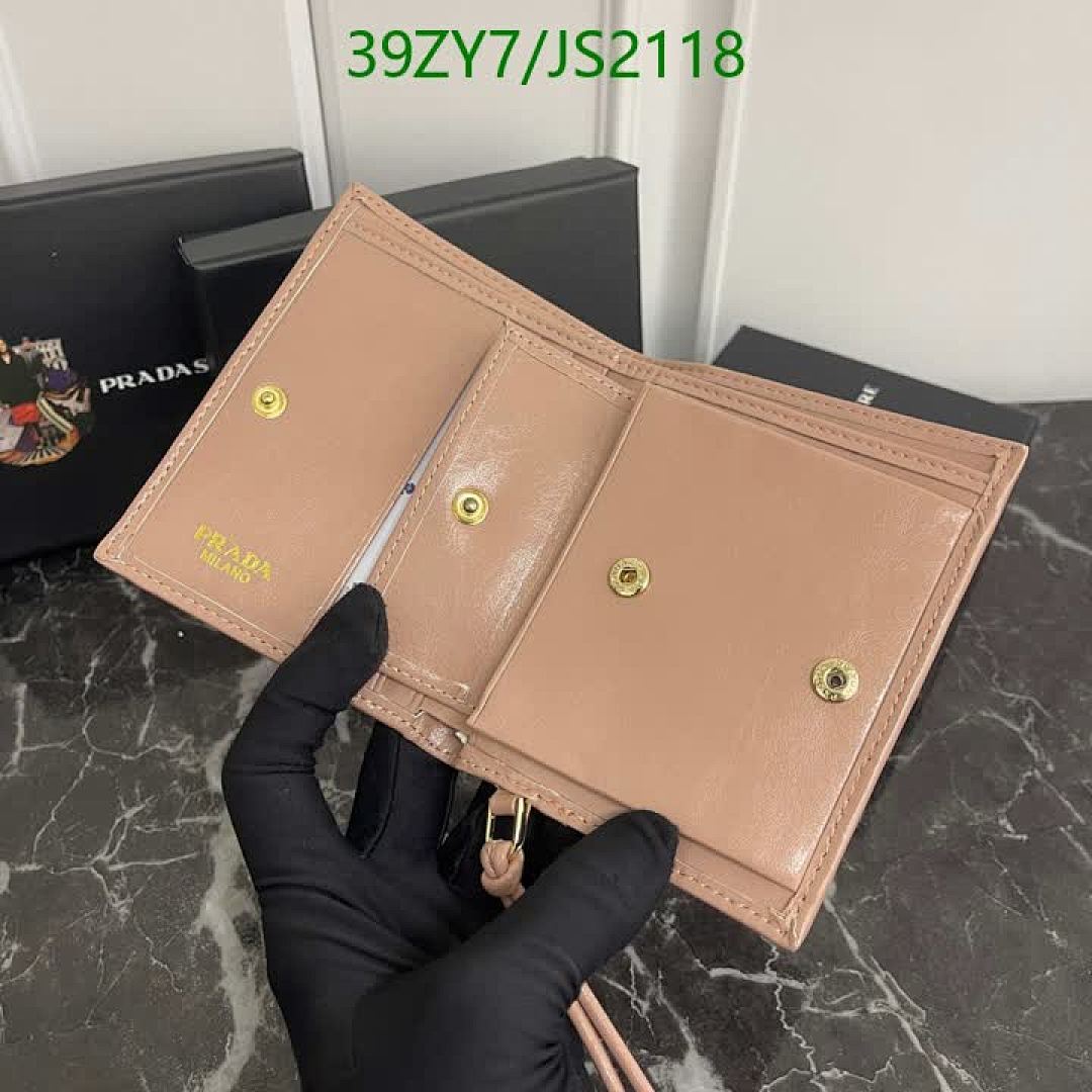 Prada-Wallet-4A Quality Code: JS2118 $: 39USD