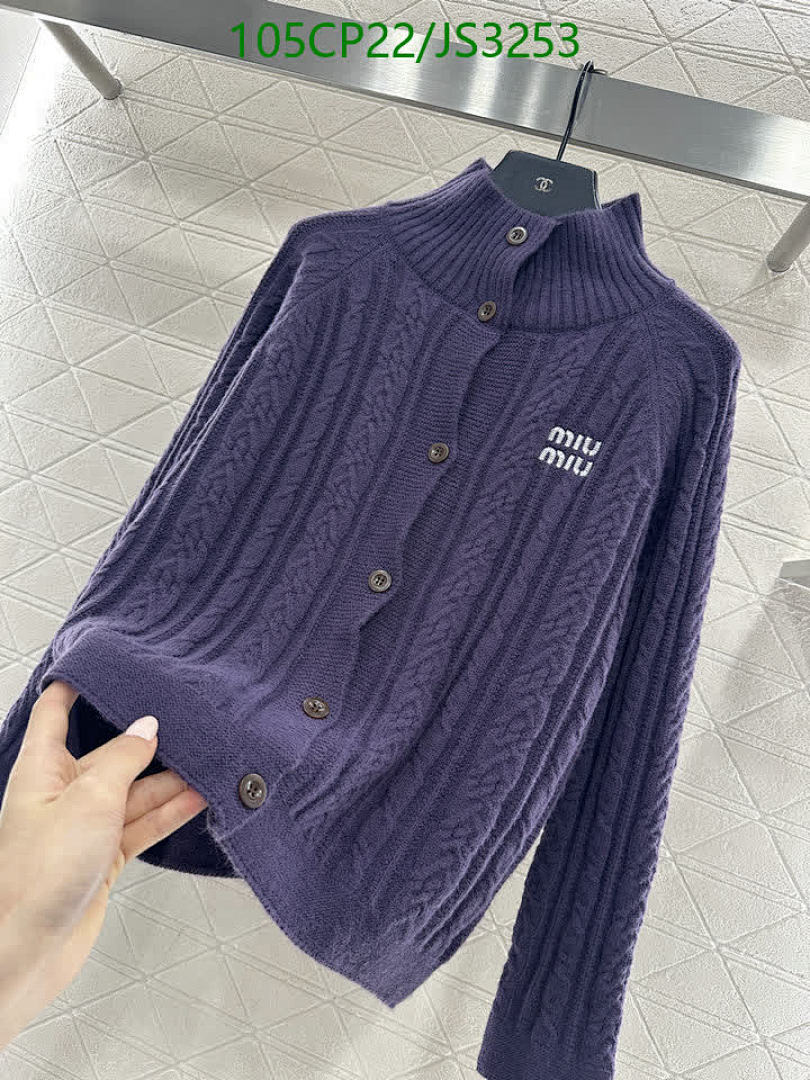 MIUMIU-Clothing Code: JS3253 $: 105USD