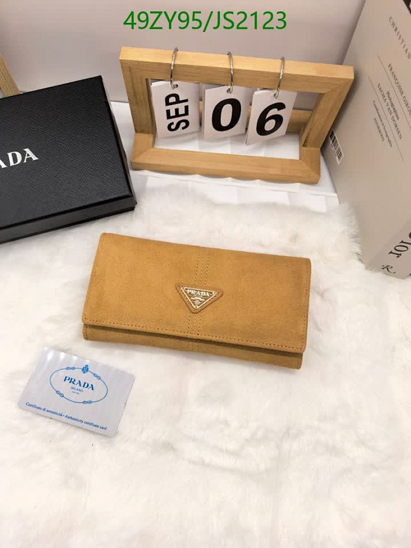 Prada-Wallet-4A Quality Code: JS2123 $: 49USD