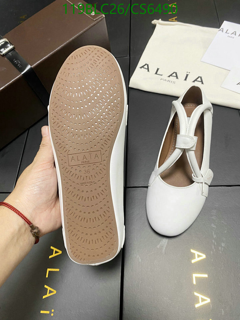 ALAIA-Women Shoes Code: CS6490 $: 119USD