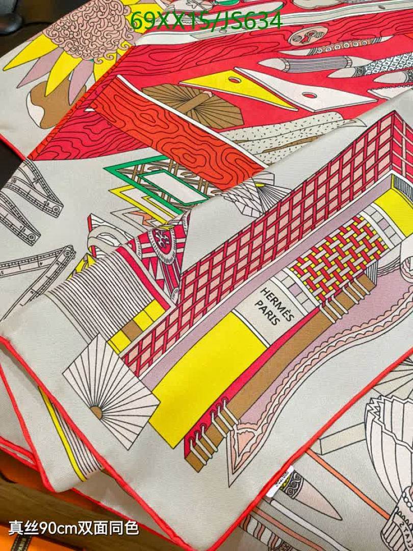 Hermes-Scarf Code: JS634 $: 69USD