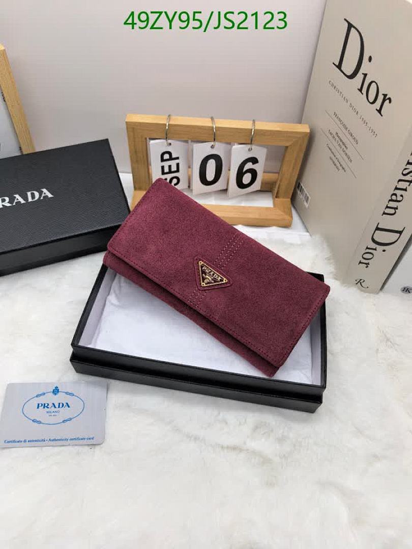Prada-Wallet-4A Quality Code: JS2123 $: 49USD