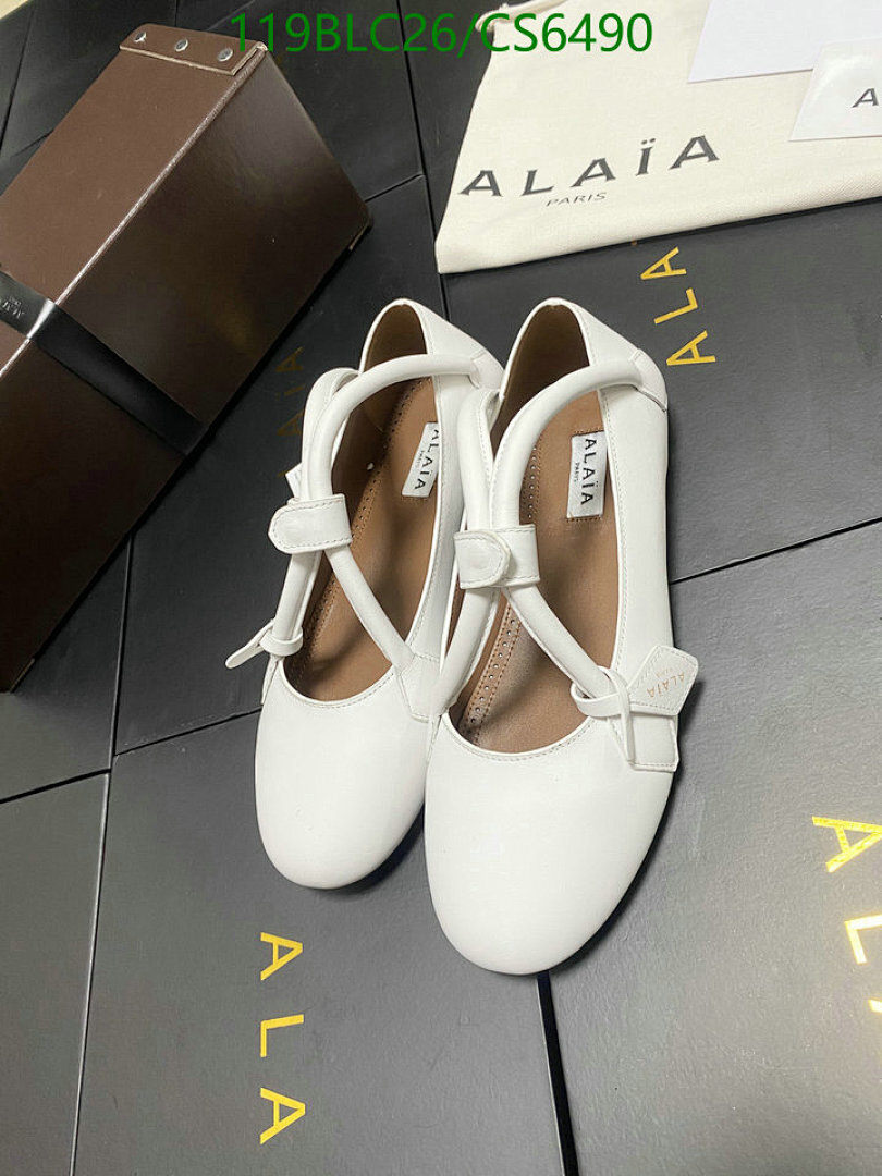 ALAIA-Women Shoes Code: CS6490 $: 119USD