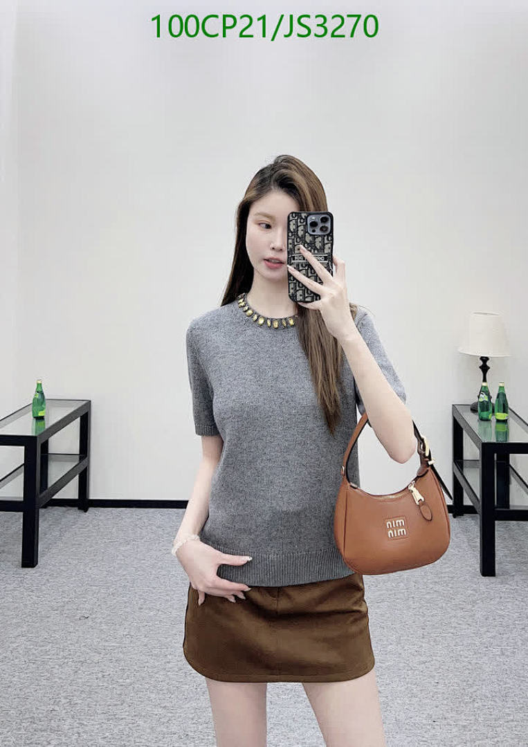 Prada-Clothing Code: JS3270 $: 100USD