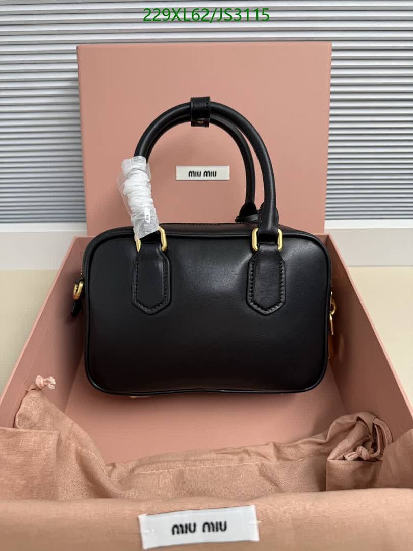 Miu Miu-Bag-Mirror Quality Code: JS3115 $: 229USD