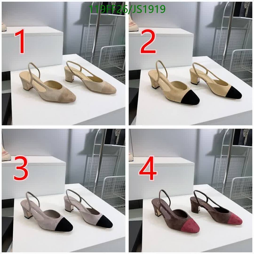 Chanel-Women Shoes Code: JS1919 $: 119USD