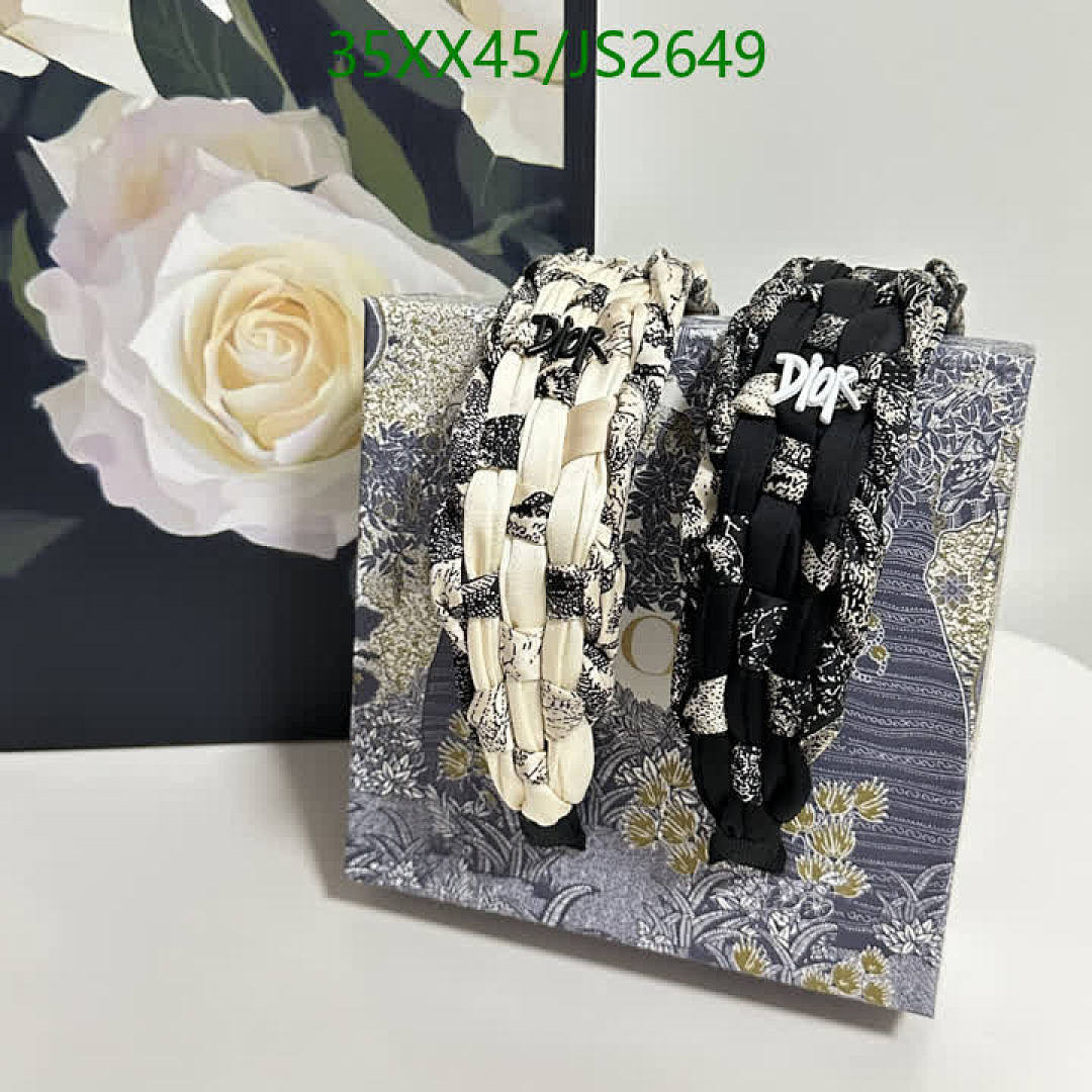 Dior-Headband Code: JS2649 $: 35USD