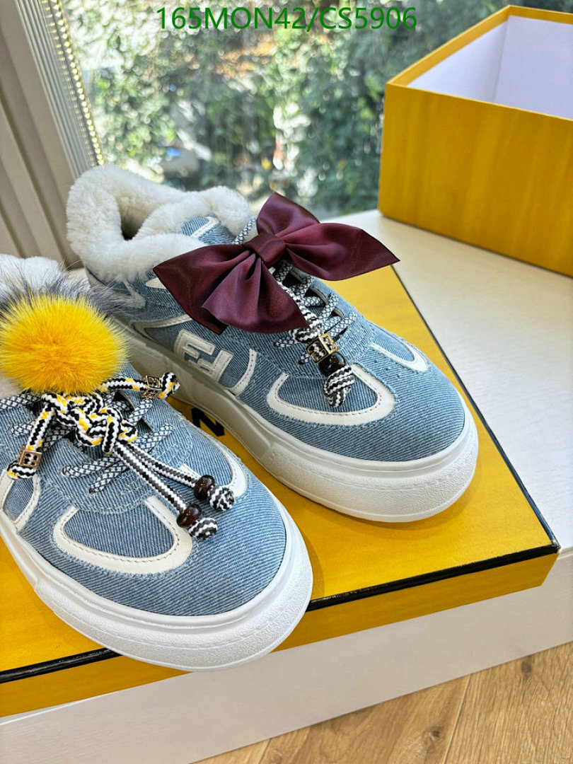 Fendi-Women Shoes Code: CS5906 $: 165USD