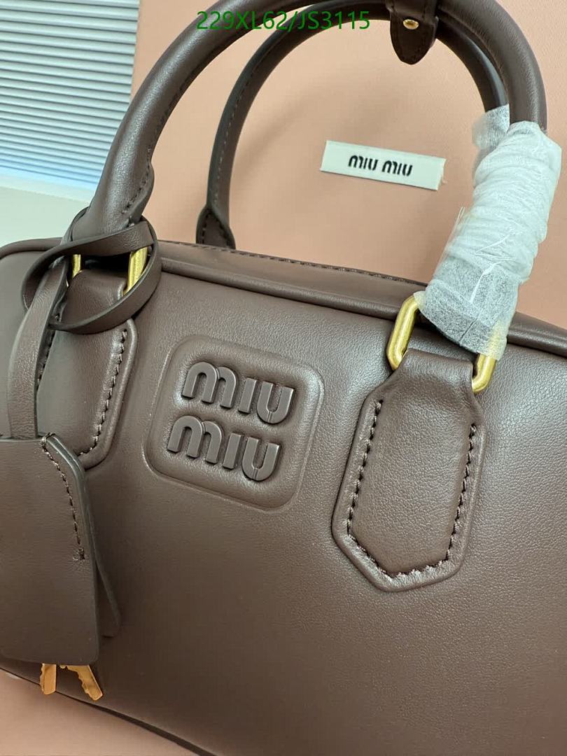 Miu Miu-Bag-Mirror Quality Code: JS3115 $: 229USD